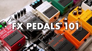 Guitar Pedals For Beginners  In Less Than 10 Minutes [upl. by Eneleahs]