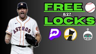 The Best Free MLB Picks Sport Bets amp Player Prop Predictions  82724 [upl. by Raybourne]