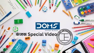 Doms Ke Products कंजक Special domscolor stationery art [upl. by Tjon169]