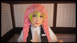 АСМР Подошью твою форму и сниму мерки 🎀 ASMR Mitsuri 🌸 Demon Slayer Roleplay SUB [upl. by Ahsinar]