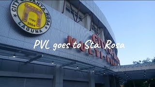 PVL sa Sta Rosa Sports Complex [upl. by Carolyne]