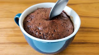 Chocolate Mug Cake in 1 Minute [upl. by Ursala310]