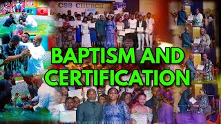 BAPTISM AND CERTIFICATION [upl. by Thaddeus]