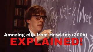 Clip from the movie Hawking Explained Benedict Cumberbatch explains The Big Bang [upl. by Fortunato210]