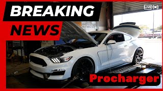 GT 350 Gets Procharged Turbo Hemi Fire up [upl. by Cayla270]