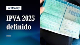 SP divulga calendário e regras do IPVA 2025 [upl. by Enenaj]