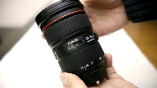 Canon 2470mm f28 USM L Mark ii Lens Review with samples [upl. by Anawak197]