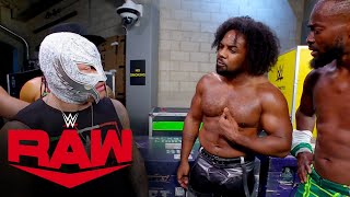 Xavier Woods snaps at Rey Mysterio Raw highlights Sept 23 2024 [upl. by Johnny]