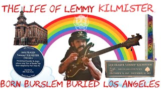 Lemmy Kilmister From Burslem to Los Angeles  Motorhead [upl. by Mahseh]