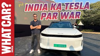 Pravaig Electric SUV launched  ‘Defy’ karegi norms ko  Walkaround  WhatCar India [upl. by Dunham]