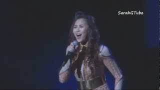 Sarah Geronimo  Lumingon Ka Lang  Million Thanks To Remember Sept 23 2012 [upl. by Acino]