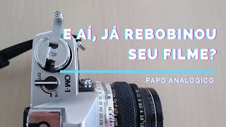 Como rebobinar o filme após usar sua câmera analógica [upl. by Otcefrep771]