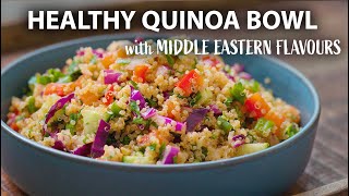 Middle EasternInspired QUINOA RECIPE  Healthy Vegetarian amp Vegan Meals [upl. by Amato]