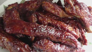 Parboiled  Oven Baked  BBQ Ribs [upl. by Eneryt]