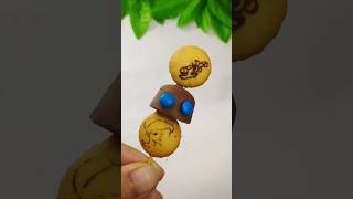 Chocolate fill biscuits with chocolate candy popsicle shortschocolateyoutubeshort [upl. by Winters]