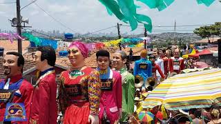 Encontro dos Bonecos gigante de Olinda 2020 na íntegra Olinda Carnaval 2020 Desfile completo [upl. by Fretwell290]