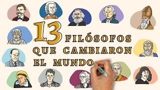 13 filósofos que cambiaron el mundo [upl. by Cristi]