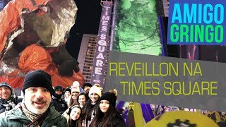 REVEILLON NA TIMES SQUARE SÓ PARA BABACAS ft Eric Vanessa Patrícia e o Inimigo Gringo [upl. by Delsman576]