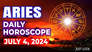 Aries Daily Horoscope Today July 4 2024 [upl. by Parrisch]