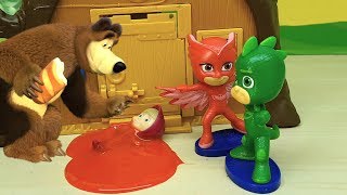 I PJ MASKS SUPER PIGIAMINI ALLA RICERCA DEI VEICOLI RUBATI  Peppa Pig Topolino  Pat e Masha [upl. by Yraeht]