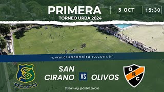 San Cirano VS Olivos  PRIMERA [upl. by Annair209]