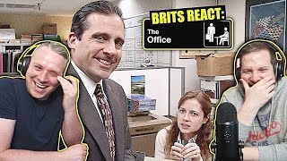 British Guys HILARIOUS The Office Reaction  Season 2 Episode 22 Casino Night [upl. by Notnel]