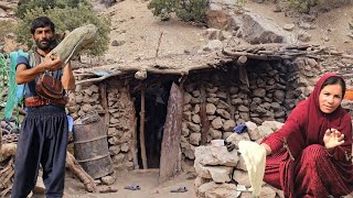 Nomadic life in Zagros mountains sheep grazing and connection with nature [upl. by Beth]