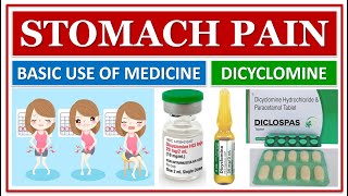 STOMACH PAIN MEDICINE DICYCLOMINE HYDROCHLORIDE BEST FOR STOMACH PAIN PERIOD PAIN ABDOMINAL PAIN [upl. by Annet955]