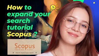 How to expand your search tutorial Scopus [upl. by Ddet]