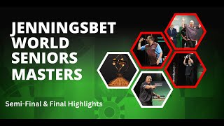 SemiFinal and Final Highlights  2023 JenningsBet World Seniors Masters [upl. by Ahsercel753]