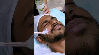 Crystal Dermalux Facialheadandfaceunisexsalonkochi shorts facial beauty skincare [upl. by Neicul]