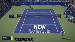 TIEBREAK  New Update  Hubert Hurkacz VS Christopher Eubanks  Cincinnati  Gameplay [upl. by Annhej]