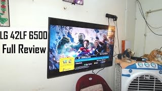 LG 42lf6500 42 Inch 3D LED TV Review  Full Features  Video  Audio Quality Test  New model India [upl. by Ahsetal]