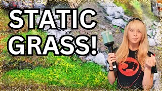 How To Use Static Grass Flocking [upl. by Asik]