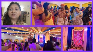 Navratri Special  Dandiya Night At Our Colony 🎊🪩😘 [upl. by Aicitan]