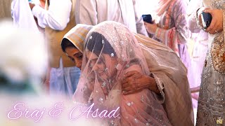 Ghar Nari  Eraj amp Asad  Nikkah Ceremony Video Highlights  By TSF [upl. by Kreg]