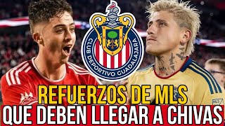 🚨Diego Luna y Brian Gutiérrez LOS REFUERZOS a los que Chivas da seguimiento Rumores Chivas [upl. by Htebazle987]