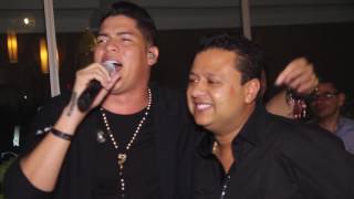 RAFA PEREZ cantando con Rafael Santos cumpleaños de diva jesurum [upl. by Tenay]