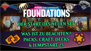 WAS IST AM ANFANG ZU BEACHTEN FOUNDATIONS  GRUNDSTEIN  MTG ARENA [upl. by Elexa]