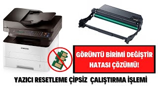 Samsung SL M2675FFN Yazıcı Reset Chip Reset Görüntü Birimi Değiştir Hatası Çözümü [upl. by Neysa]