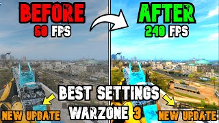 The BEST Warzone Season 5 Updated Settings Optimize FPS amp Visibility [upl. by Haseena720]