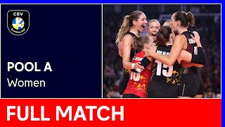 Full Match  Belgium vs Poland  CEV EuroVolley 2023 [upl. by Lothar203]