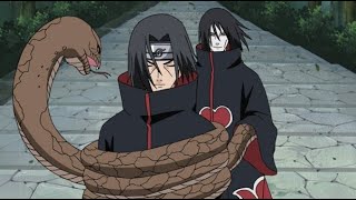 Itachi vs Orochimaru  Itachi Almost Kills Orochimaru Using Genjutsu  Naruto Shippuden English Dub [upl. by Orwin624]