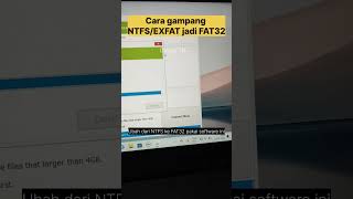 NTFSEXFAT ke FAT32 pakai MACRORIT [upl. by Nomael]