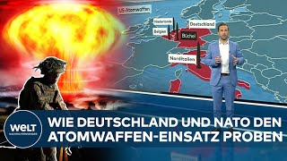 ABSCHRECKUNGSÜBUNG Steadfast Noon NATOPartner proben Einsatz von Atomwaffen [upl. by Anairam538]