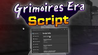 Grimoires Era Script – ESP Players Kill Aura [upl. by Wyne]