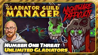 Necromancers Spawn UNLIMITED GLADIATOR ARMY  Gladiator Guild Manager  08 [upl. by Niwrad]