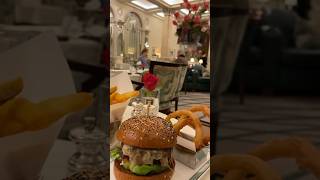 Claridges London✨ claridges london 5starhotel shorts 5star food burger dining [upl. by Dinsdale]