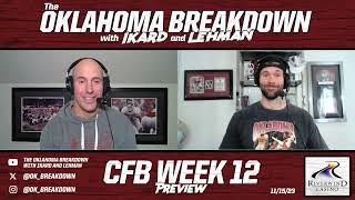 Week 12 CFB Previews Texas vs Iowa State Washington vs Oregon State amp Kansas State vs Kansas [upl. by Anhsirk]