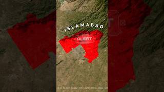 Islamabad Update pakistan facts maps youtubeshorts india [upl. by Nayarb]